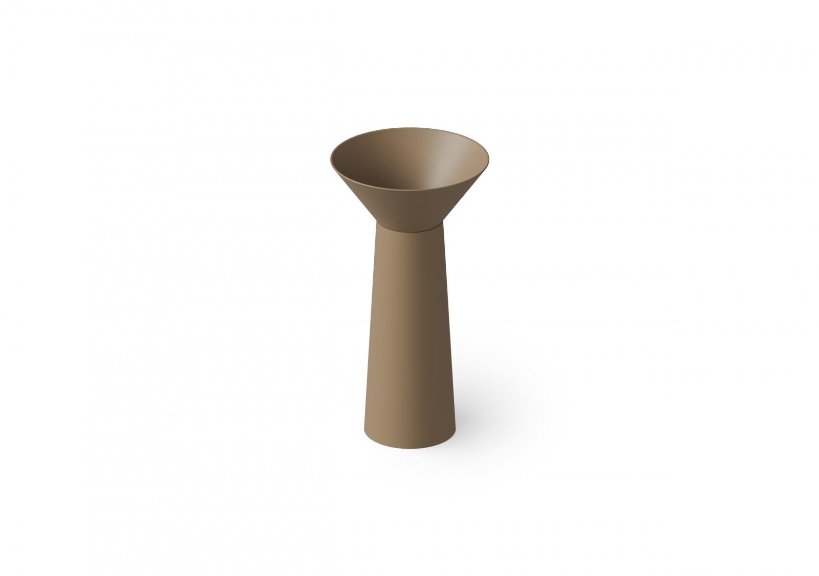 Раковина напольная 48x48xh90 см Light Camel №2