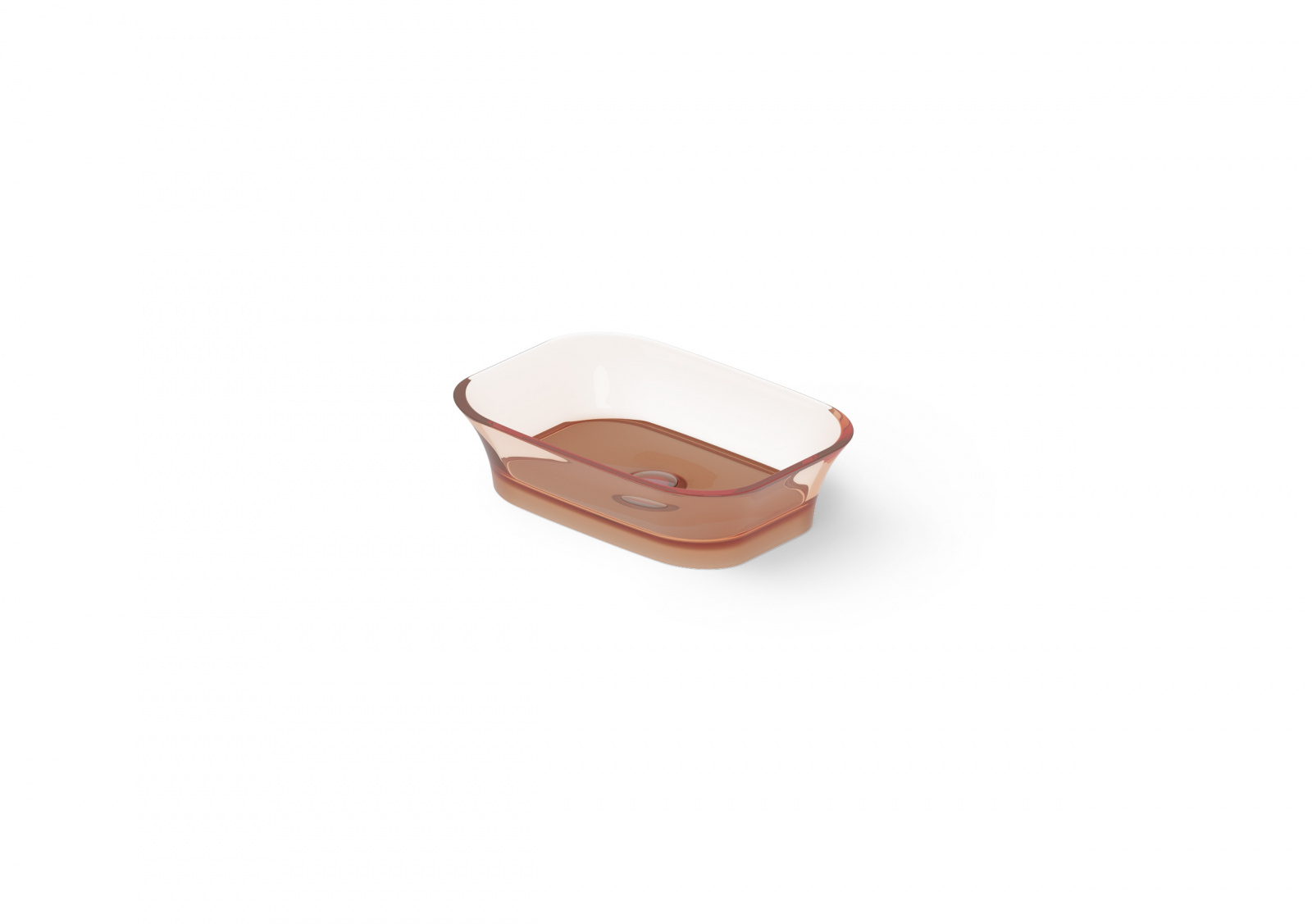 Раковин настольная 55x38xh14 см Brown Copper R9