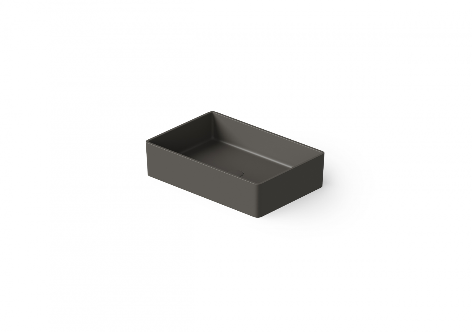 Раковина настольная 60x40xh14,5 см Graphite №5