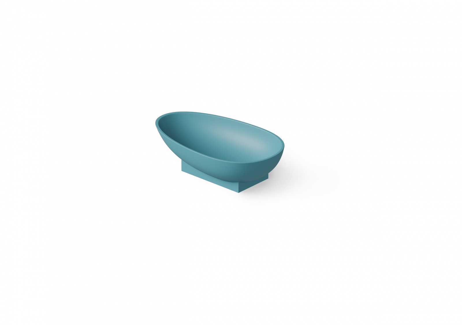Раковина настольная 60x35xh16 см Wave №15