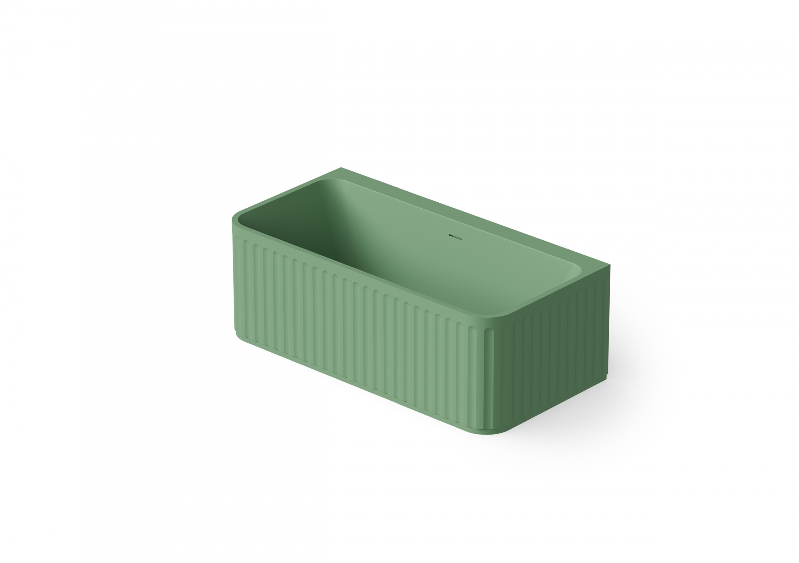 Ванна отдельностоящая 160x80xh56 см Mint №12