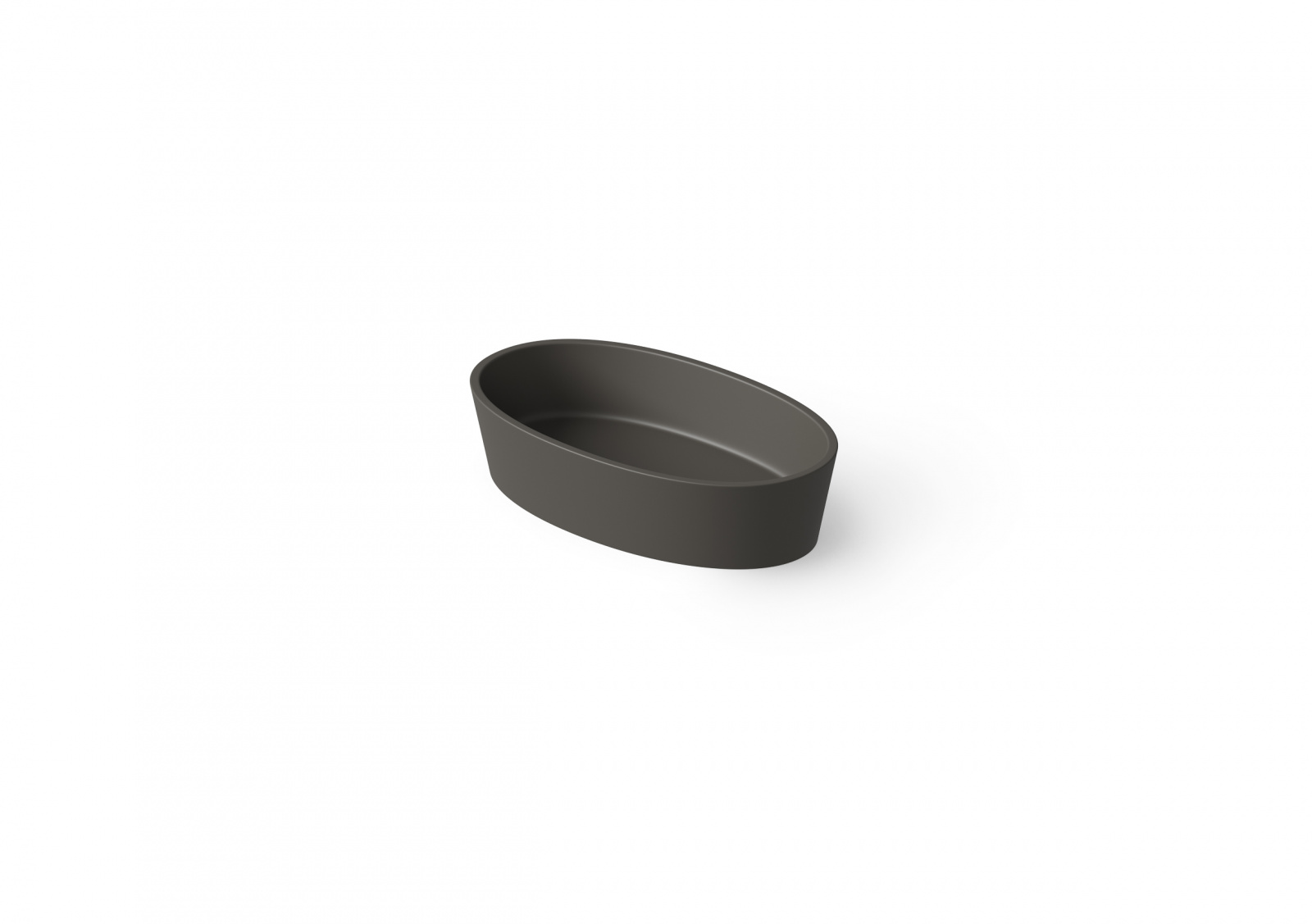 Раковина настольная 60x35xh14 см Graphite №5