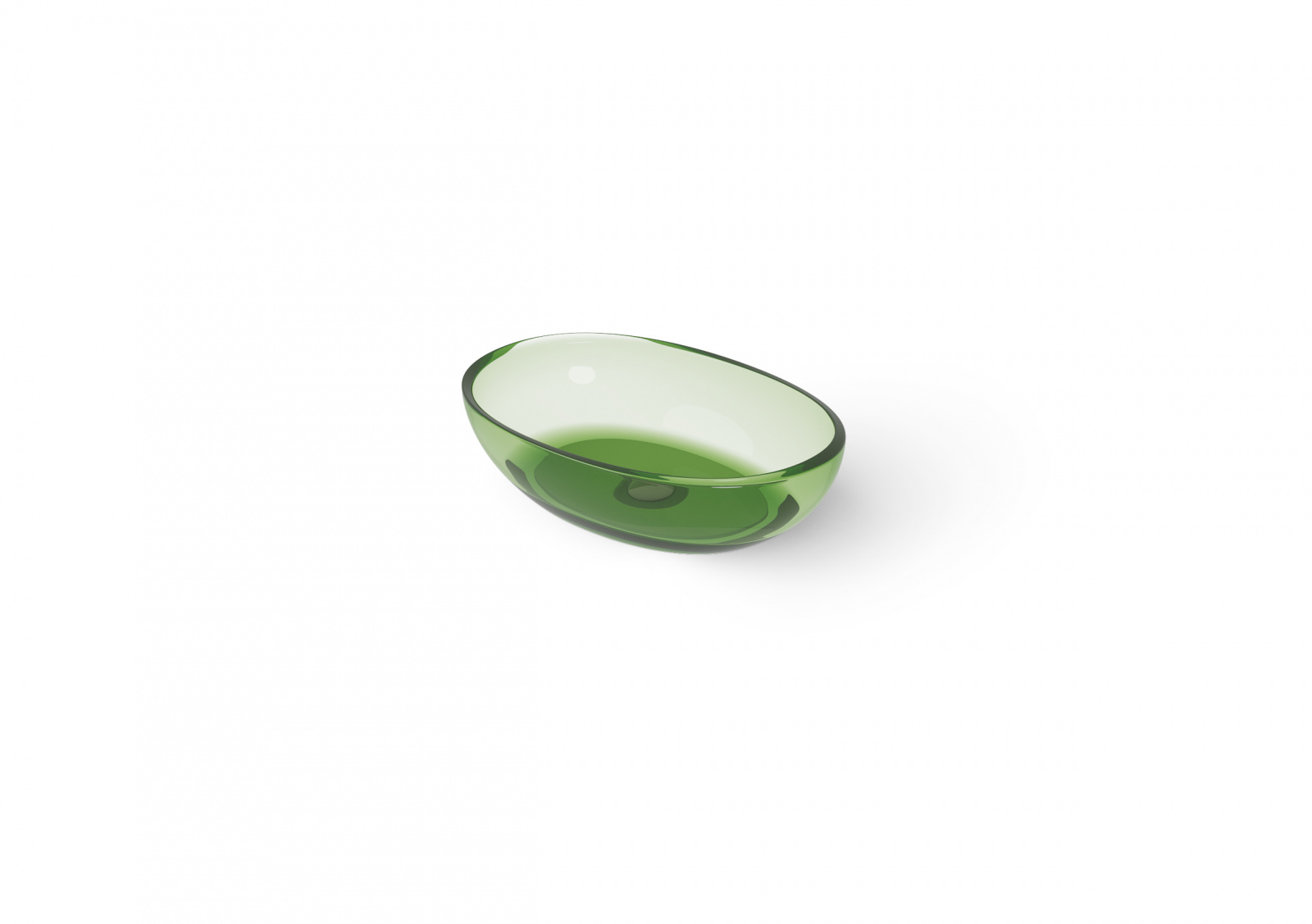 Раковина настольная 60x40xh15,5-14,5 см Emerald R3