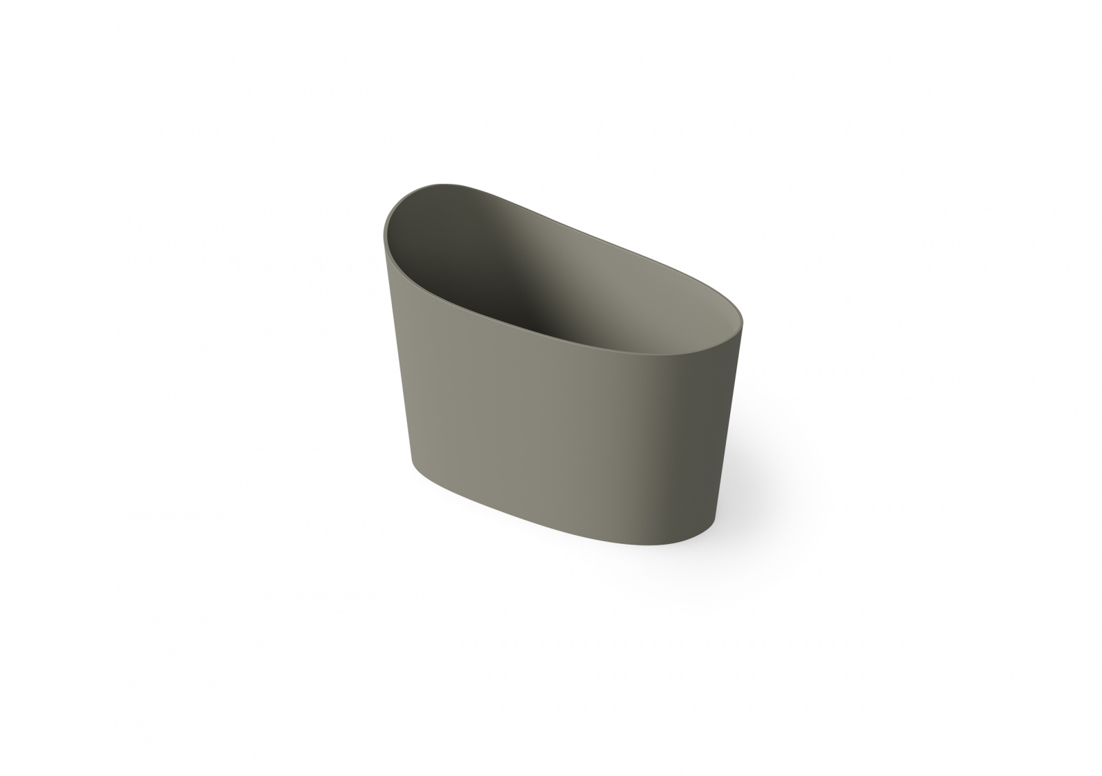 Ванна отдельностоящая 130x70xh85 см Light Grey №4