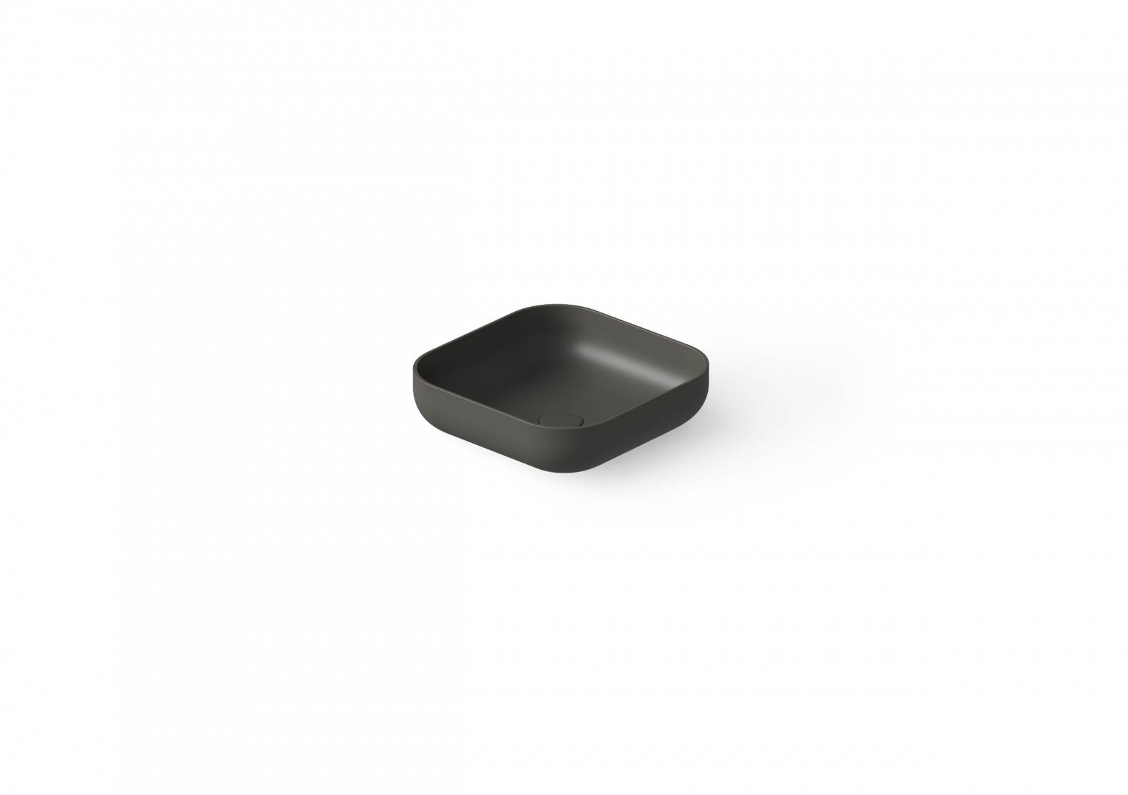 Раковина настольная 40x40xh12 см Graphite №5
