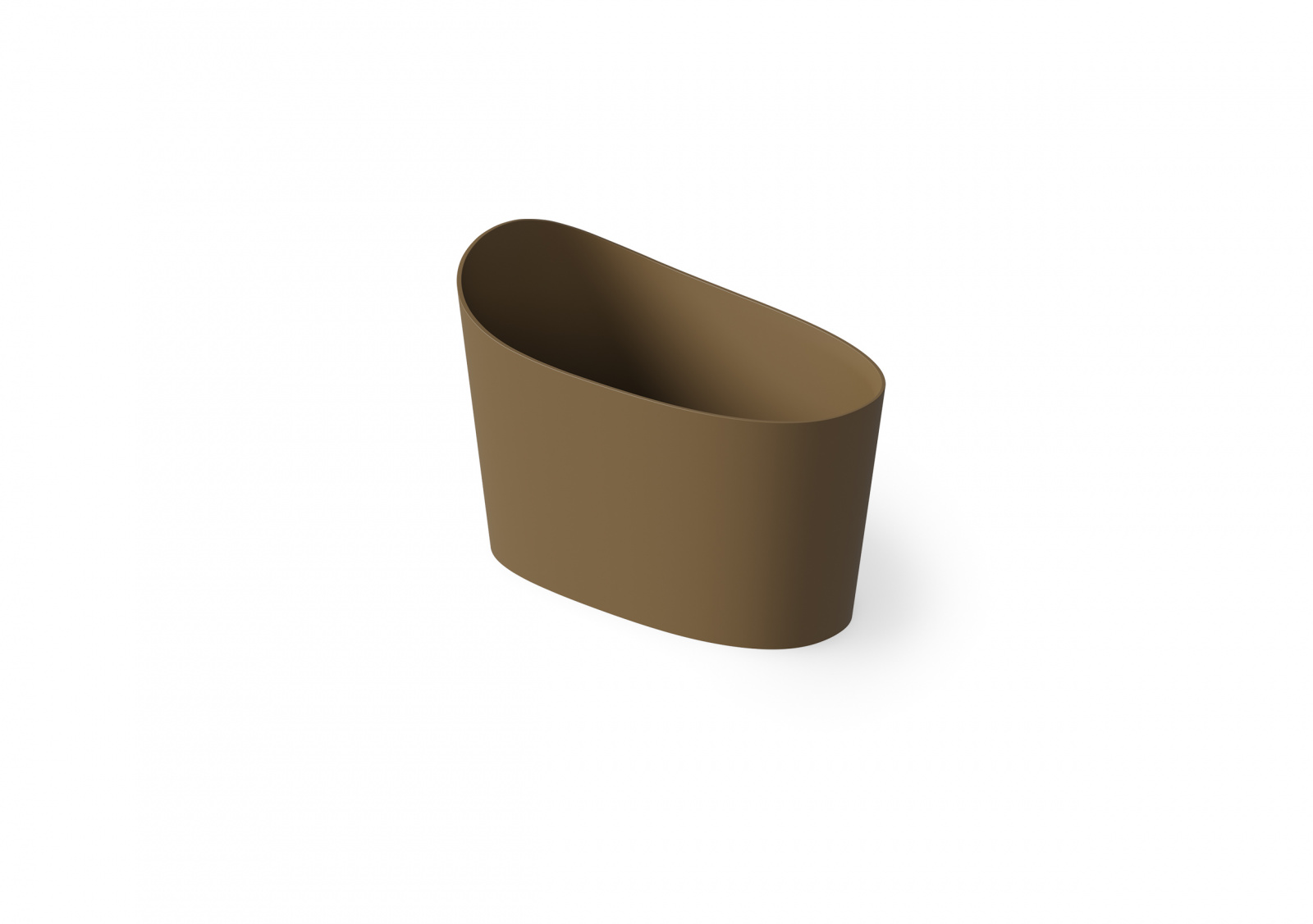 Ванна отдельностоящая 130x70xh85 см Dark Camel №1