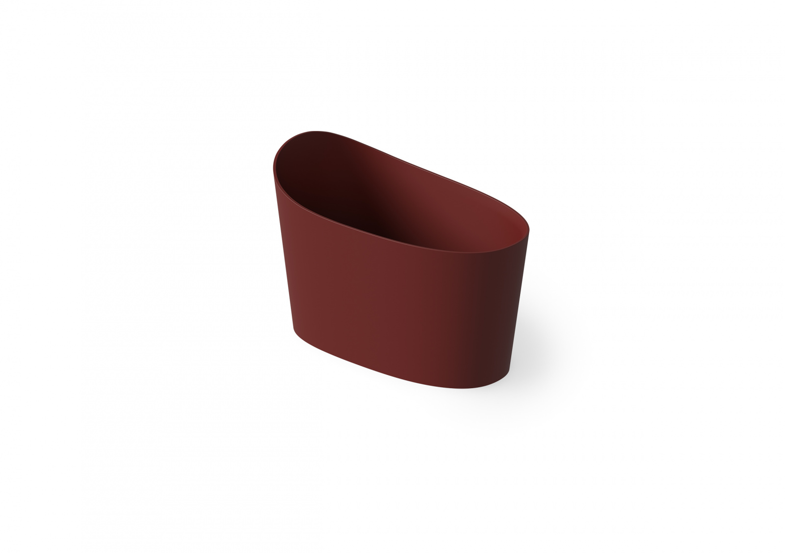 Ванна отдельностоящая 130x70xh85 см Red Wine №17
