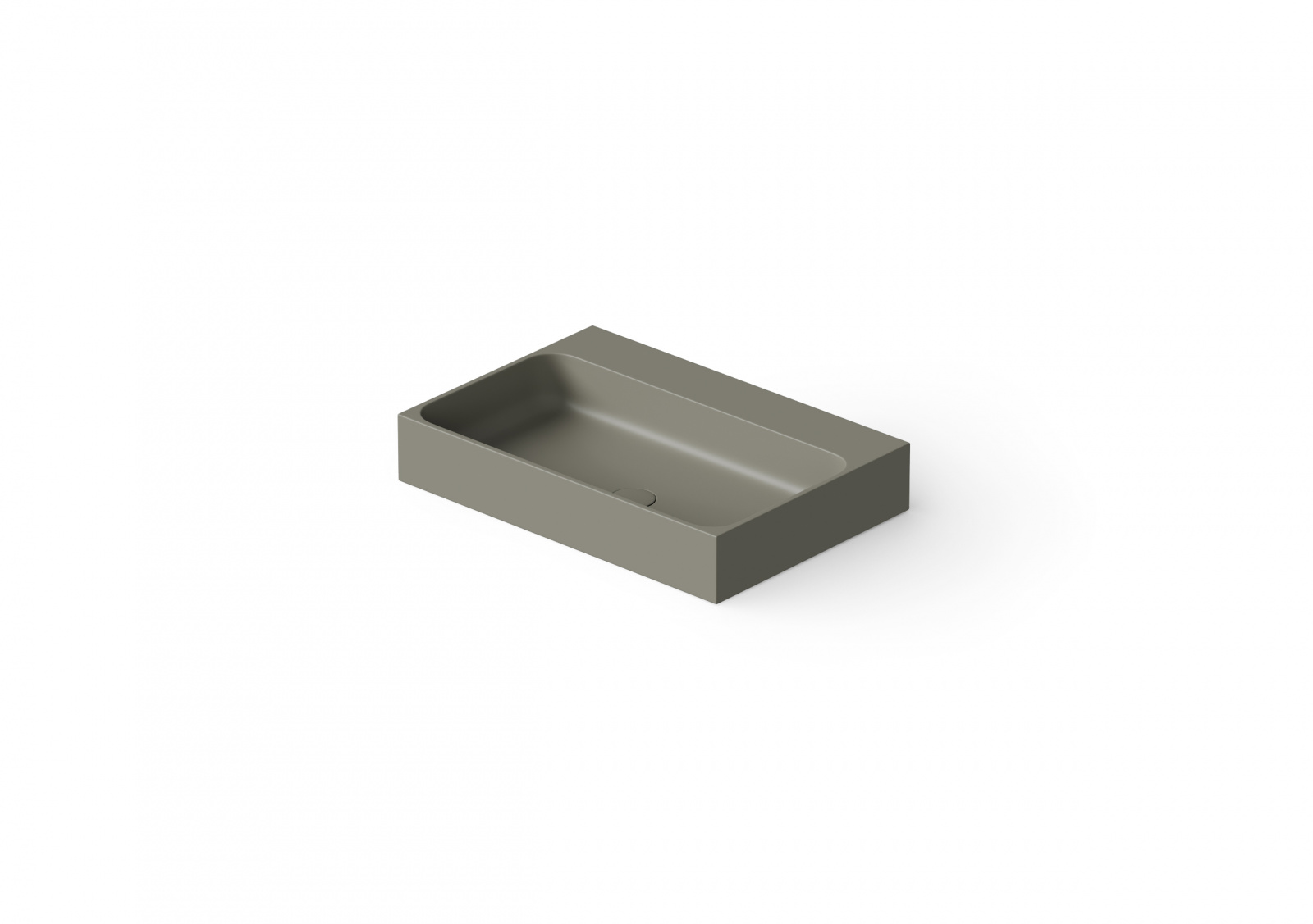 Раковина настольная 41x41xh10,5 см Light Grey №4