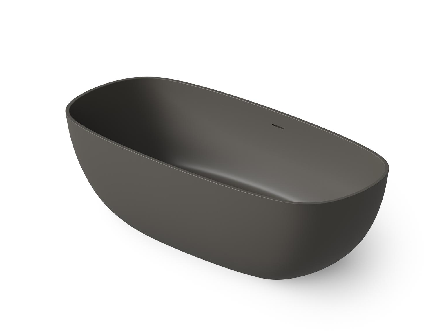 Ванна отдельностоящая 180x85xh54 см DOUB  Graphite №5